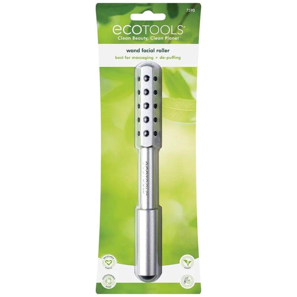 NWT ECOTOOLS clean beauty clean planet wand facial roller massaging & depuffer - Picture 3 of 6